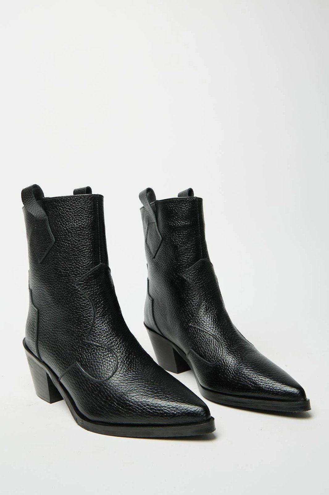 Çizme për gra, lëkurë natyrale, të zeza, Jumeon MK1345025KR20-002