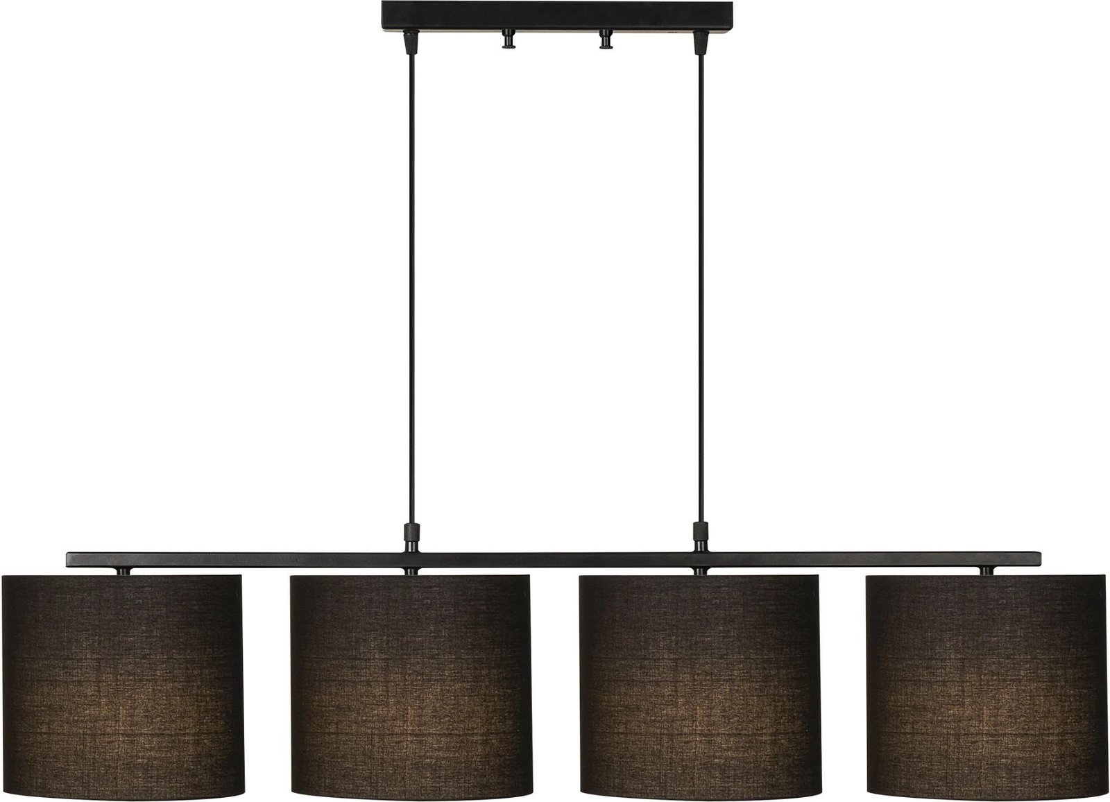 Llambë tavani Opviq, Valiz - 4711, ngjyrë e zezë, moderne, 110x25cm