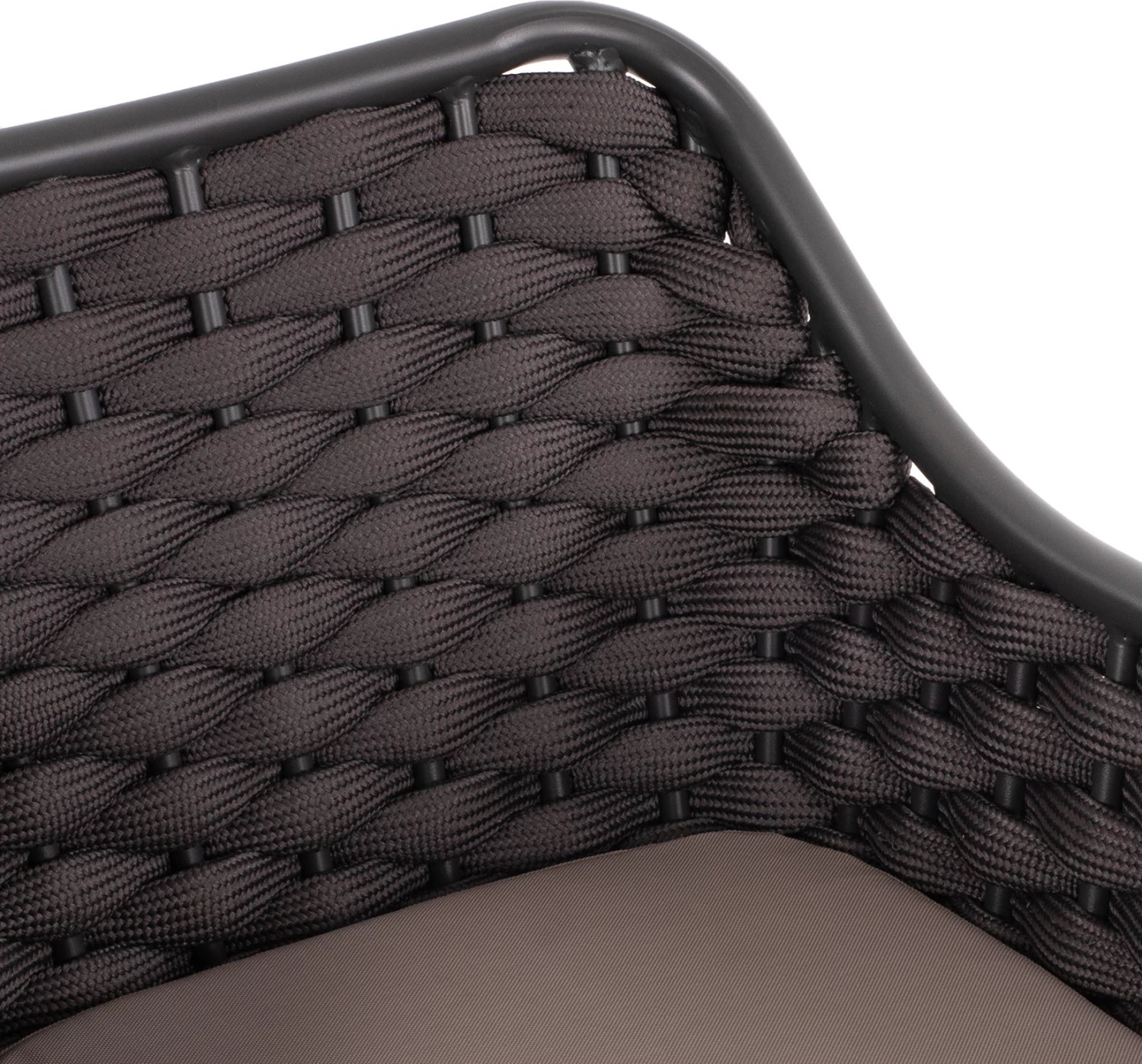 Karrige alumini me litar, ngjyrë gri, FH5858.01, 56x58x76 cm