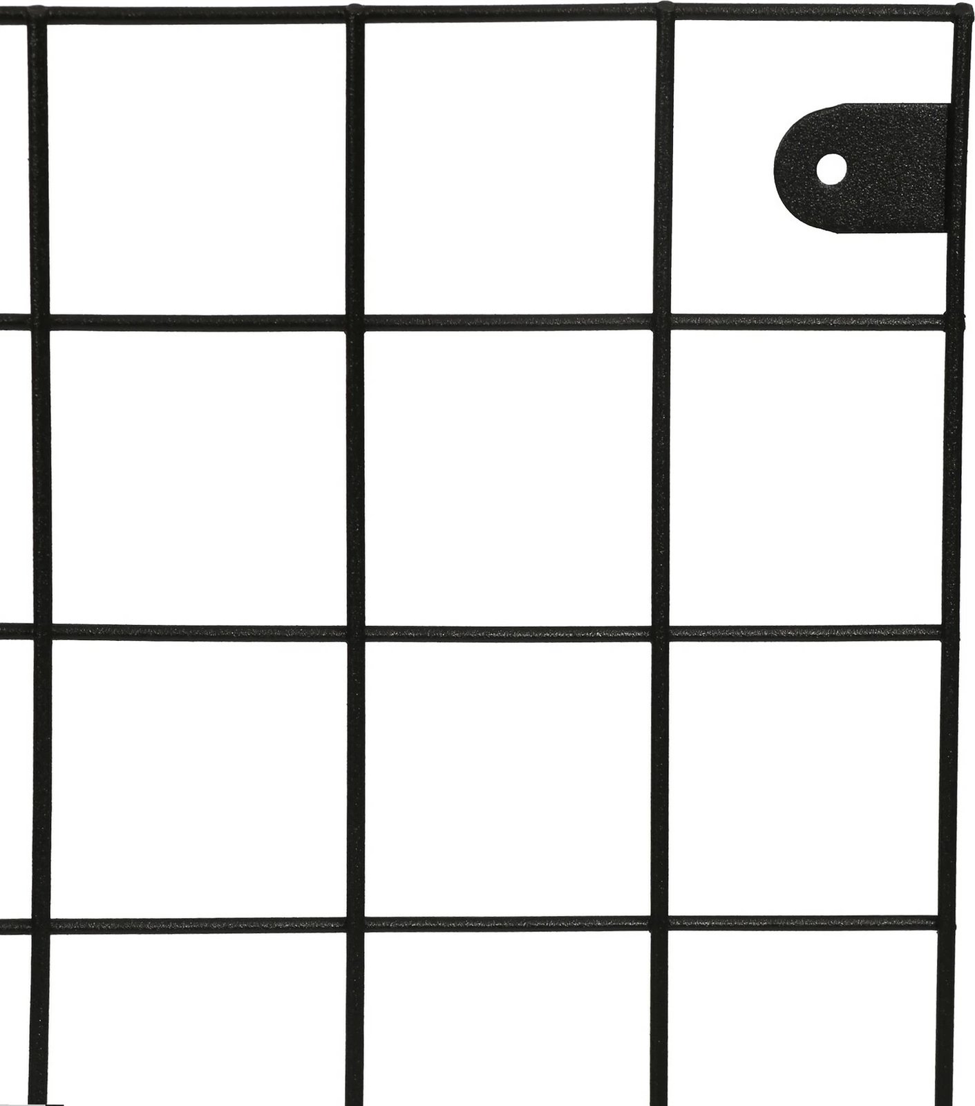 Raft muri metalik, ngjyrë e zezë, Skye Decor, Simon