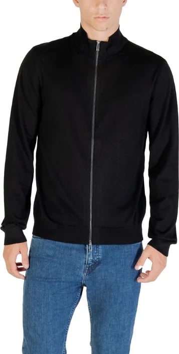 Xhemper për meshkuj Armani Exchange, i zi