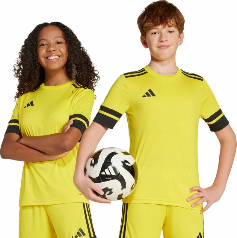 Maicë për fëmijë adidas, e verdhë