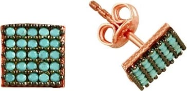 Vath argjendi, ngjyrë ari rozë dhe turkuaz, Jumeon, 10794TRK