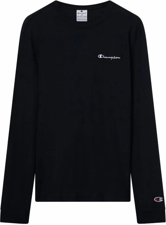 Maicë me mëngë të gjata për meshkuj Champion, e zezë