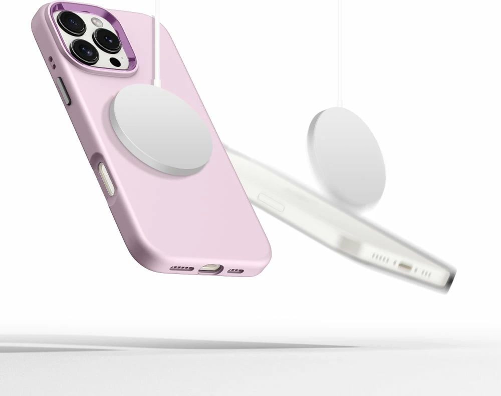 Mbështjellës Tech-Protect Silicone Pure MagSafe për iPhone 16 Pro, Rozë