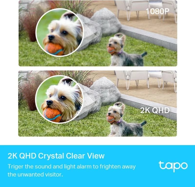 Kamerë rrjeti, TP-Link Tapo C420, 4MP, bardh e zezë