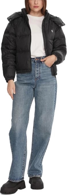 Jakne femra Calvin Klein Jeans e zezë Jakne femra Calvin Klein Jeans e zezë