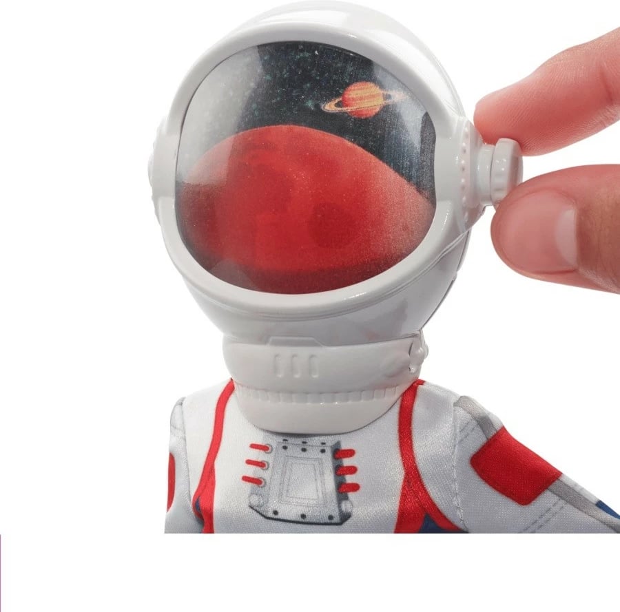 Kukull Barbie Career Astronaut, Mattel HRG41/HRG45 me 10 aksesorë, e bardhë/rozë