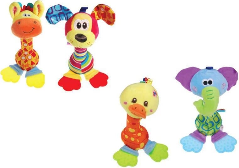 Rrathë pelushi NEXT 20cm me zë, 4 dizajne