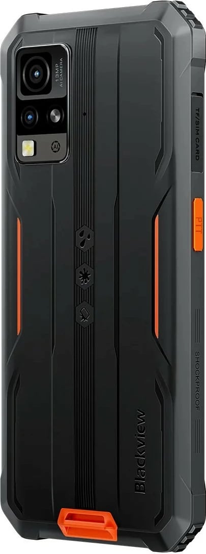 Celular Blackview BV4800 Pro, 4/128GB, portokalli