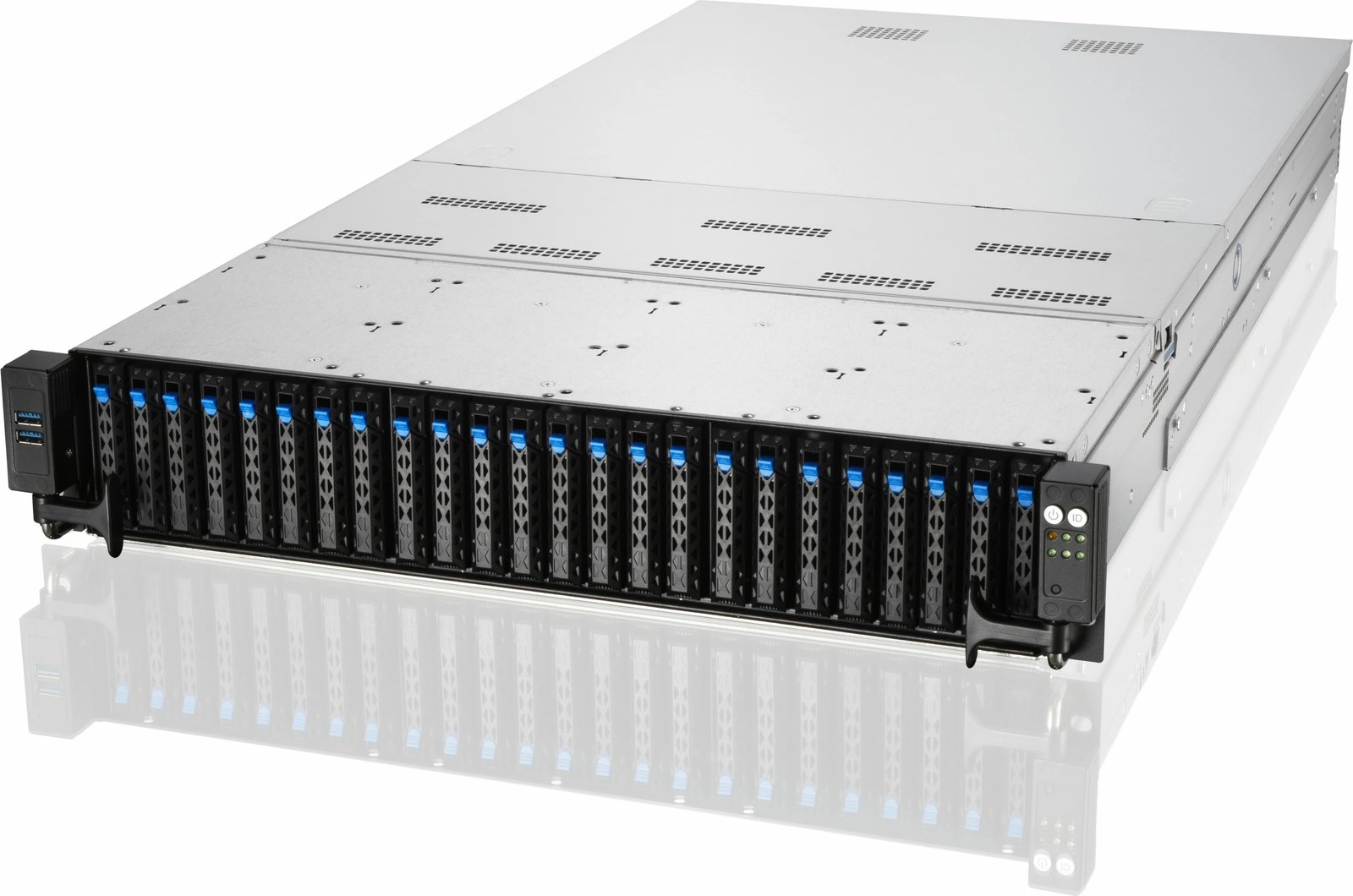 Server ASUS RS720A-E11-RS24U, Socket SP3, DDR4-SDRAM, Silver