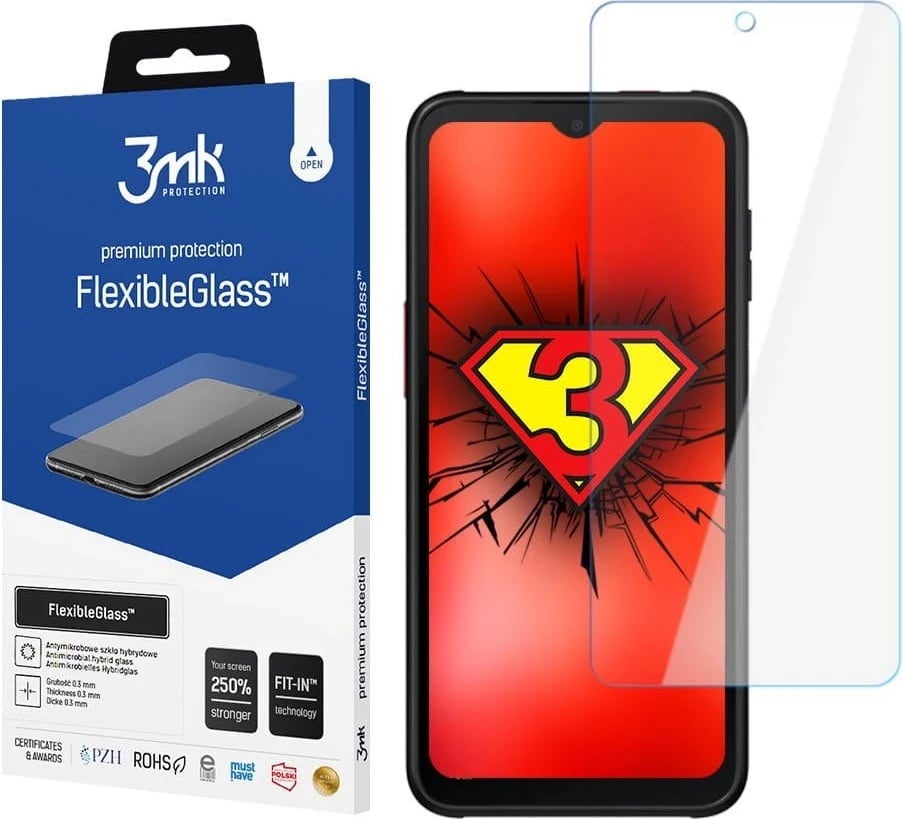 Xham mbrojtës 3mk FlexibleGlass për Samsung Galaxy XCover 6 Pro