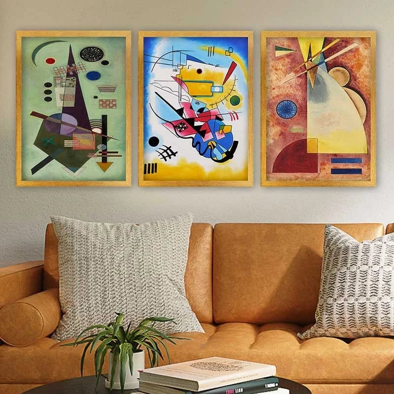 Pikturë dekorative me kornizë (3 copa), Wallity, 3AC_UN14832_3545