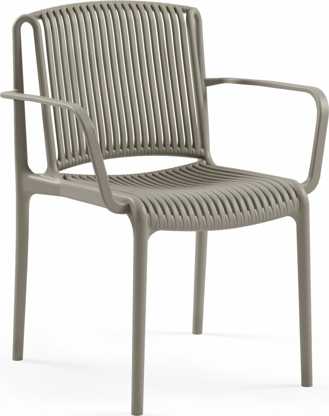 Set karrigash (4 copë), Skye Decor, ngjyrë mink