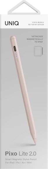 Stylus magnetik UNIQ Pixo Lite 2.0 për iPad, Rozë