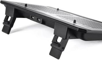 Pad ftohës për laptop Thermaltake Massive TM, 2 ventilatorë 120mm, 2x USB, i zi/argjend