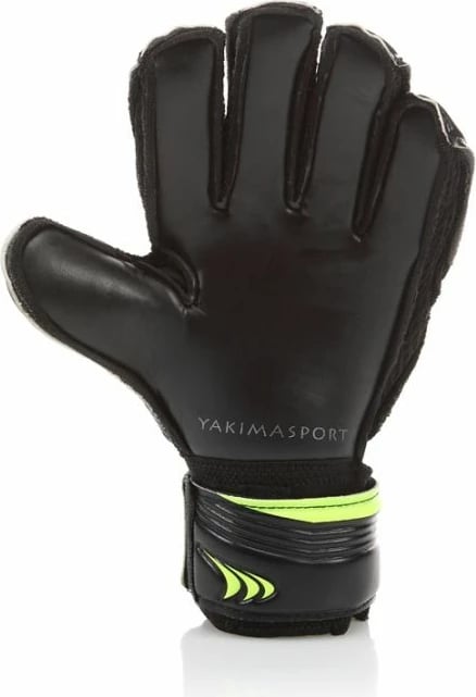 Doreza portieri Yakimasport GripMaster për meshkuj dhe femra, të zeza dhe jeshile