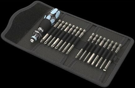 Set veglash Wera Kompakt 60, 16 copa, Torx, me kuti