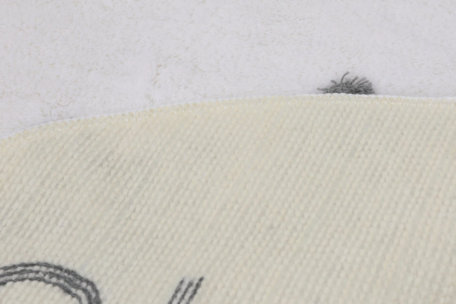 Qilim banjoje akrilik Mijolnir, i bardhë, 90cm Qilim banjoje akrilik Mijolnir, i bardhë, 90cm