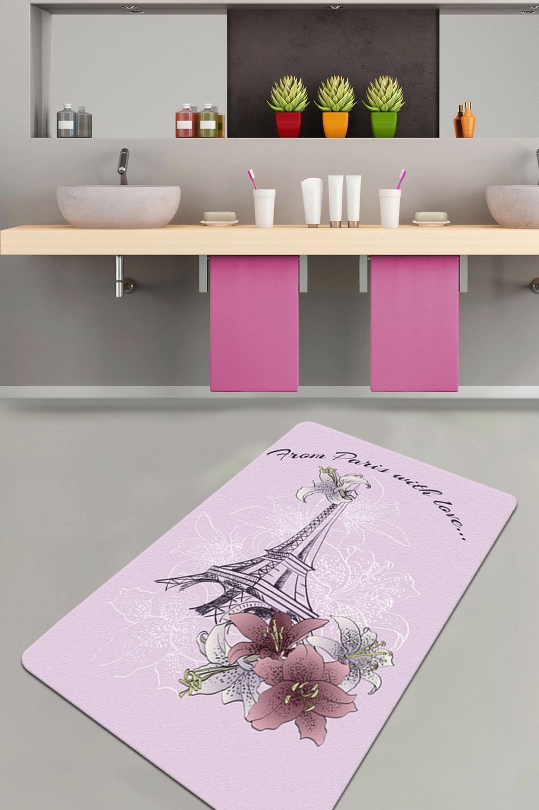 Tapet për banjo Mijölnir, From Paris, 80x100cm