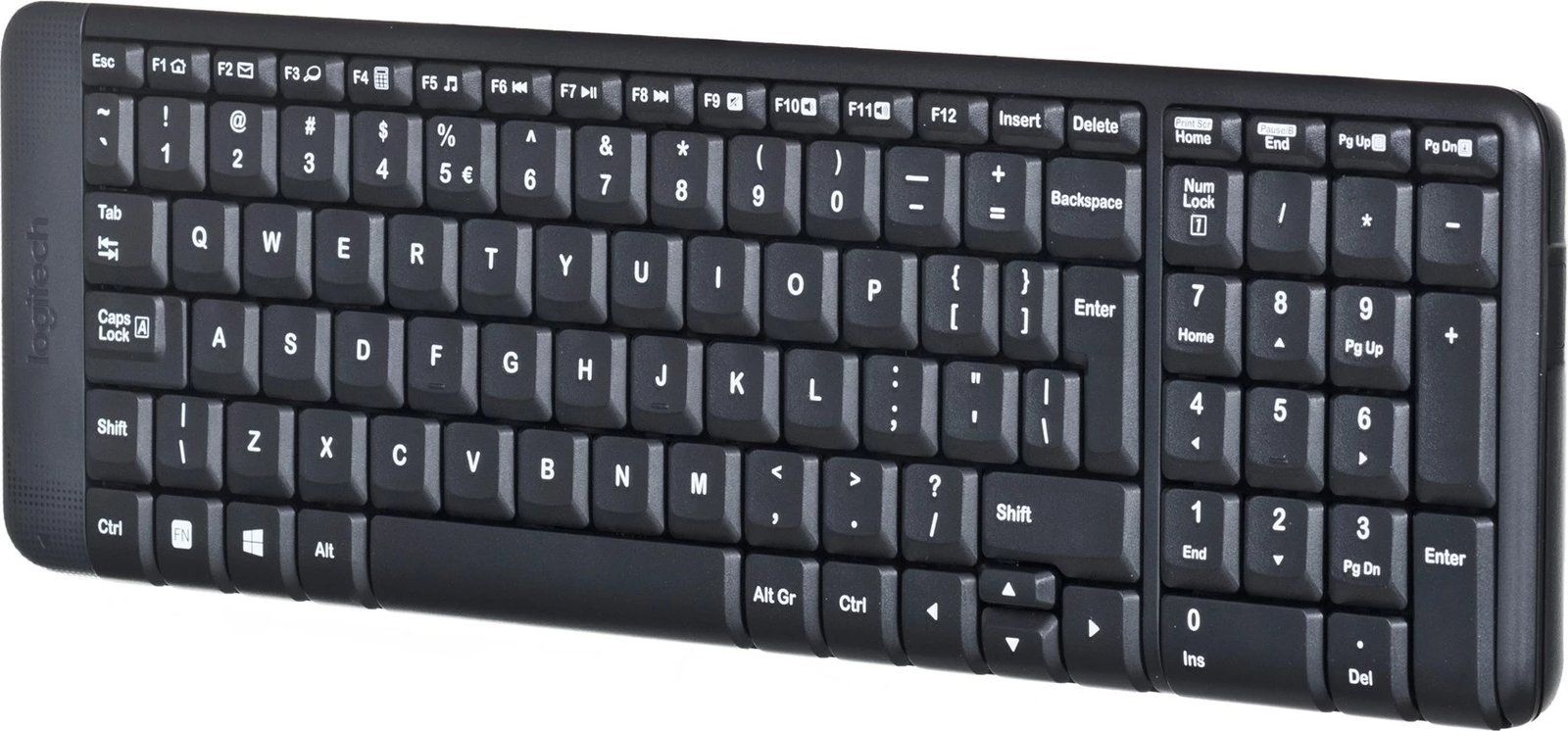 Set maus & tastierë Logitech MK220, wireless, i zi