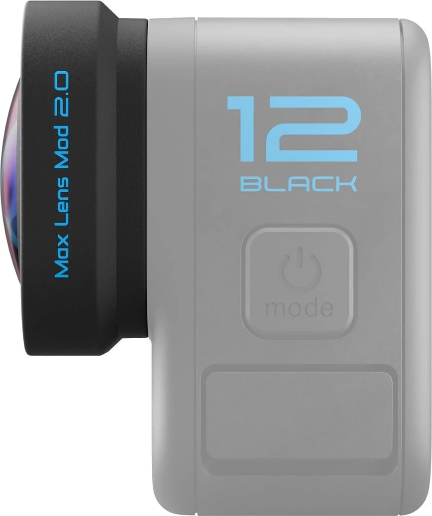 Lentë GoPro Max Lens Mod 2.0 për HERO13, HERO12, e zezë