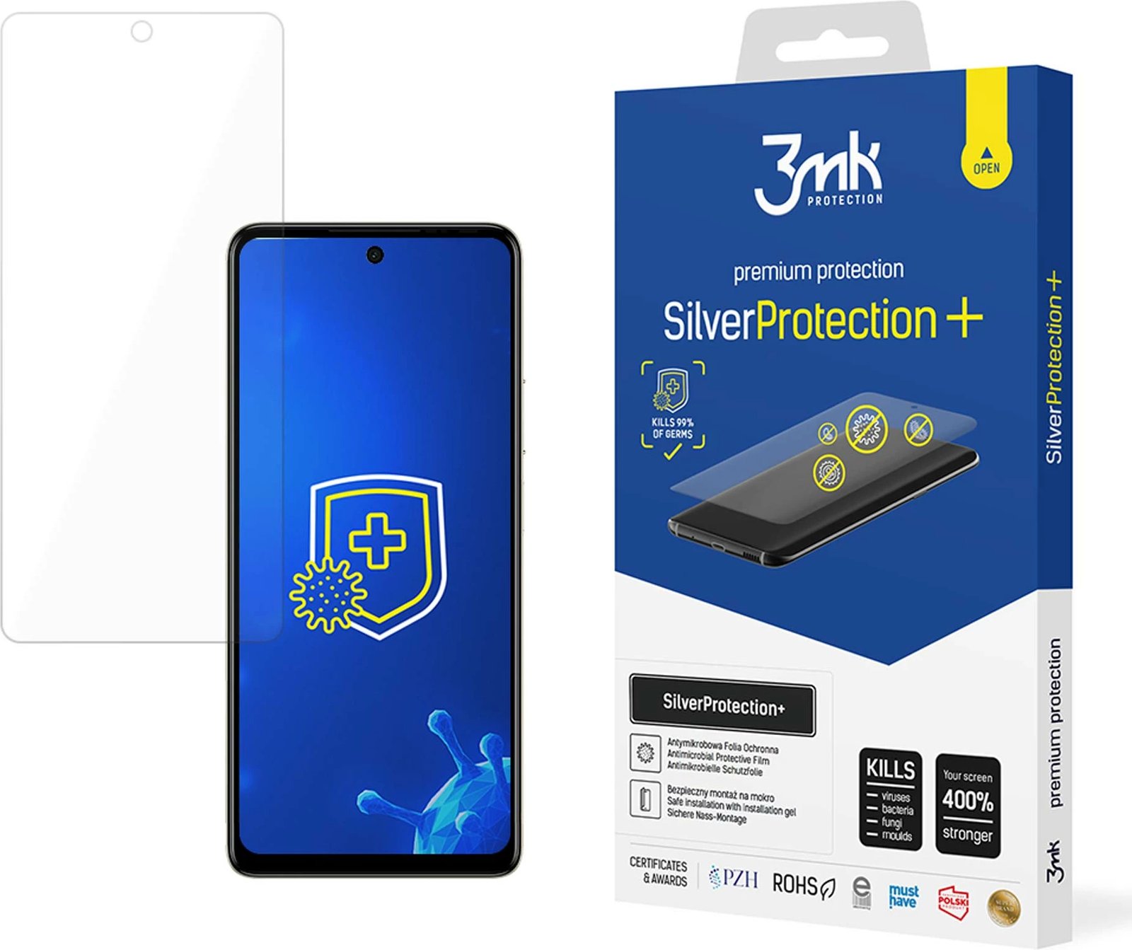 Folje mbrojtëse për ekran, 3mk Protection SilverProtection+ për Realme 12 Pro/12 Pro+