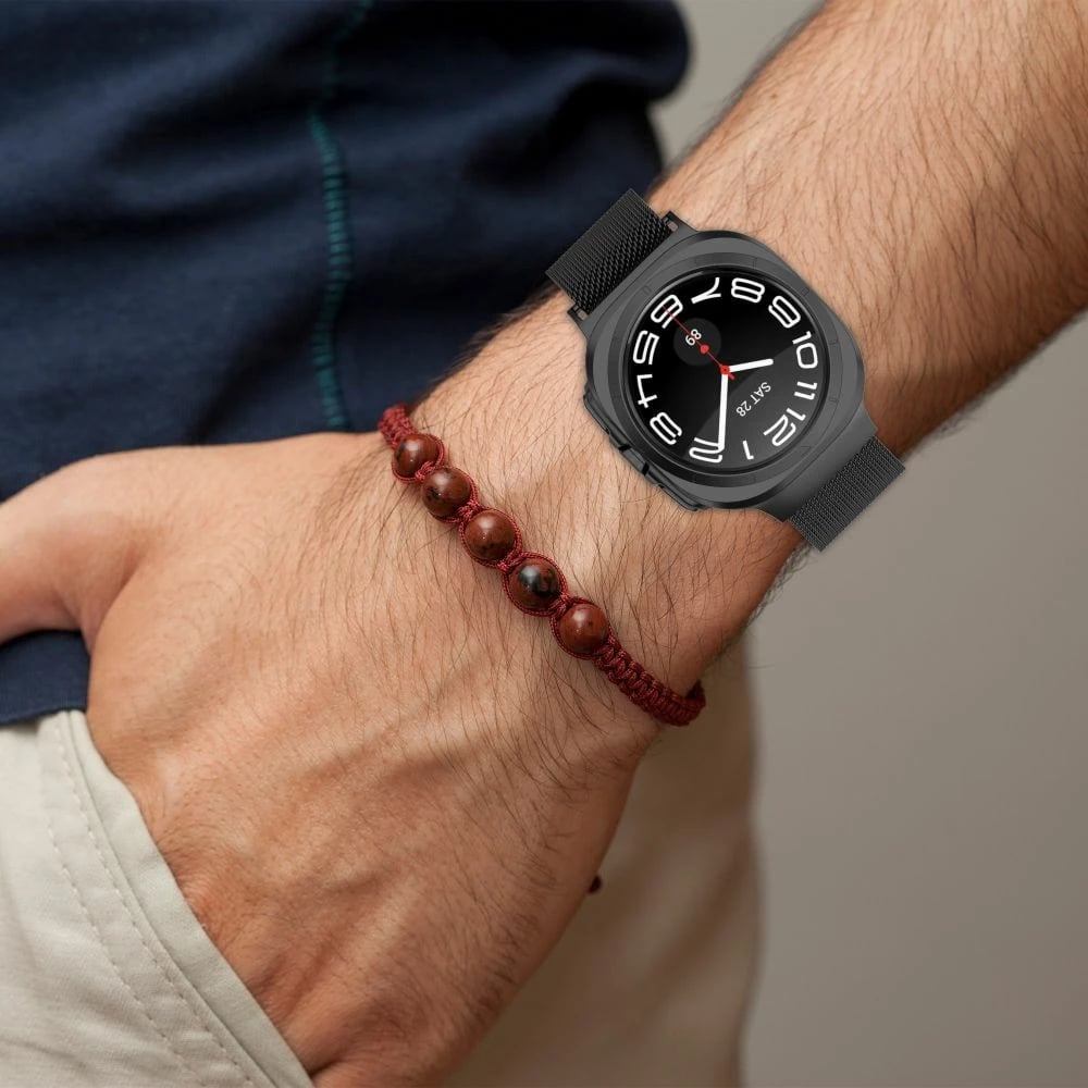 Rrip Tech-Protect MilaneseBand për Samsung Galaxy Watch Ultra 47mm, Bezhë