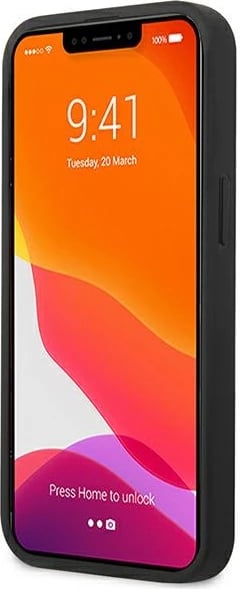 Mbështjellës BMW BMHCP13MRSPPR për iPhone 13, 6.1", lëkurë, i kuq