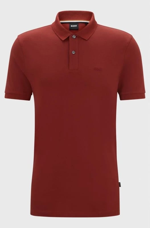 Maicë polo Boss për meshkuj, kafe
