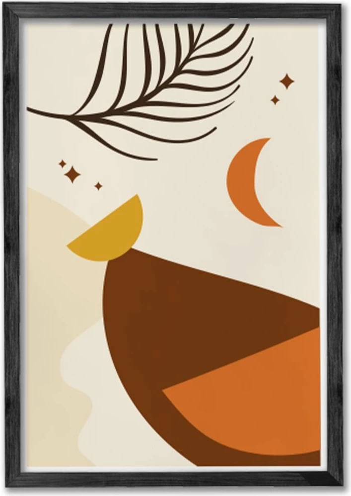 Pikturë dekorative me kornizë (3 copë), Wallity, Ersy3Syhcrv13