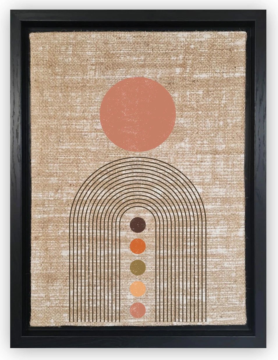 Pikturë dekorative në kanavacë, shumëngjyrëshe, Wallity LSJ318595949627, 36x46cm