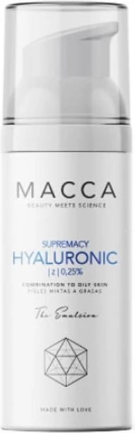 Emulsion për fytyrë MACCA Supremacy Hyaluronic 0.25% unisex, 50ml