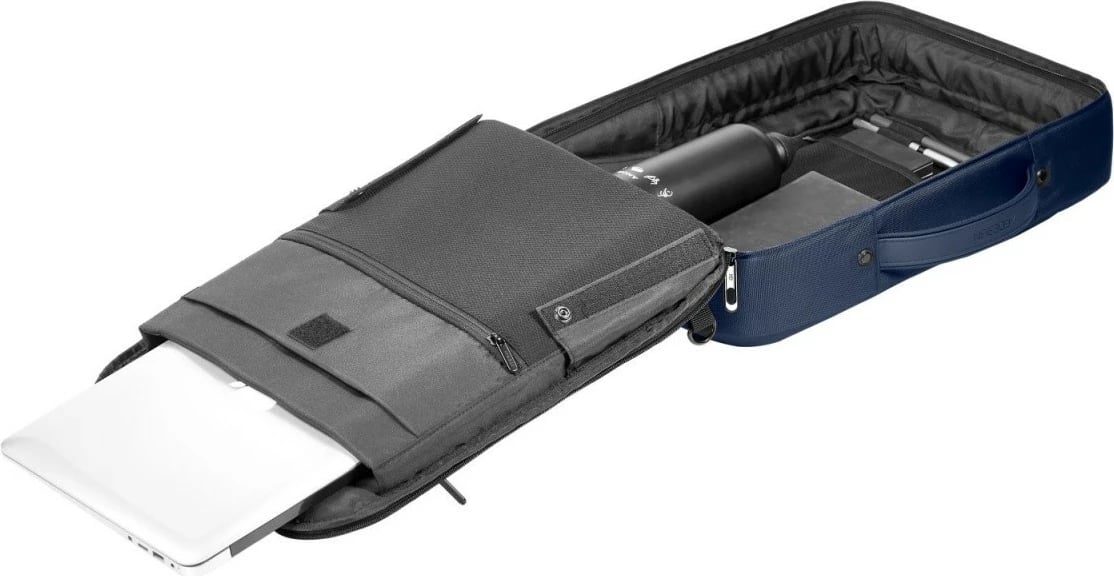 Çantë shpine/aktovka XD DESIGN BOBBY BIZZ 2.0, për laptop 16", navy blue