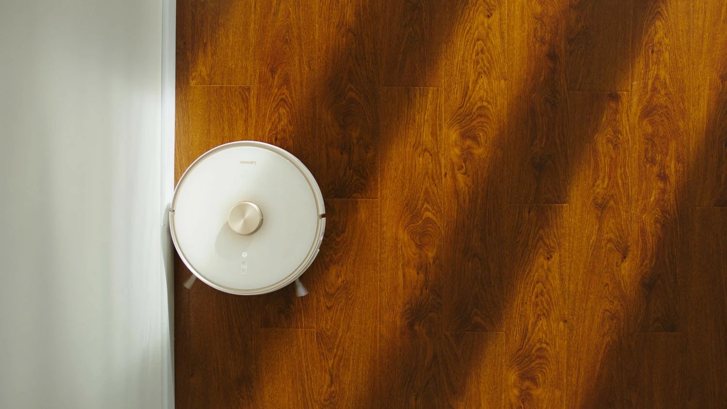 Fshesë robotike Lenovo T1S, pa qese, HEPA, e bardhë