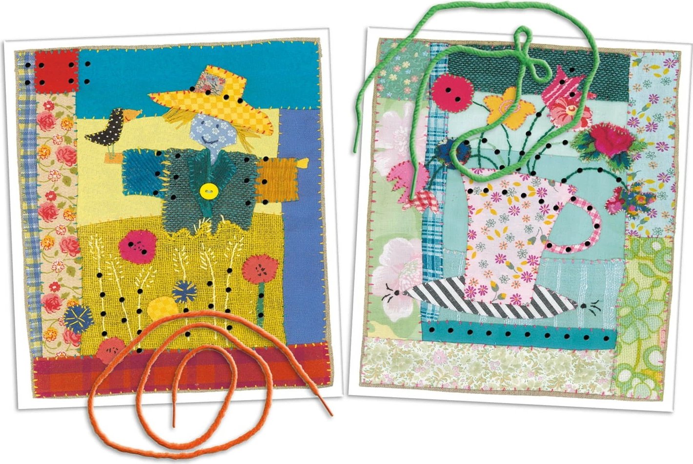 Set kreativ Granna Embroidery Game Without a Needle, për fëmijë, dekorativ