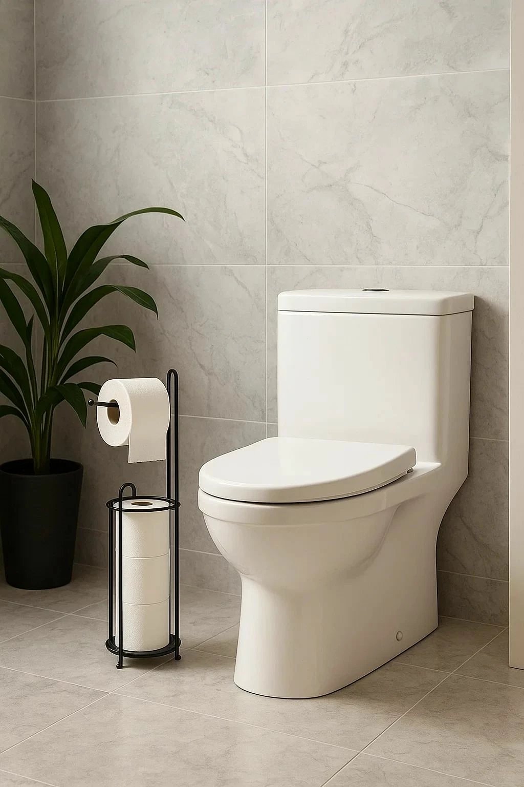 Mbajtës letre tualeti Mijolnir, i zi, WB049-B