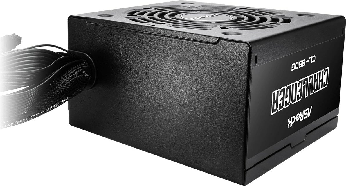 Furnizues energjie ASRock Challenger CL-850G, 850W, 80+ Gold, e zezë