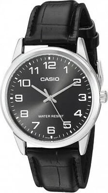 Orë dore Casio Collection për meshkuj, e zezë