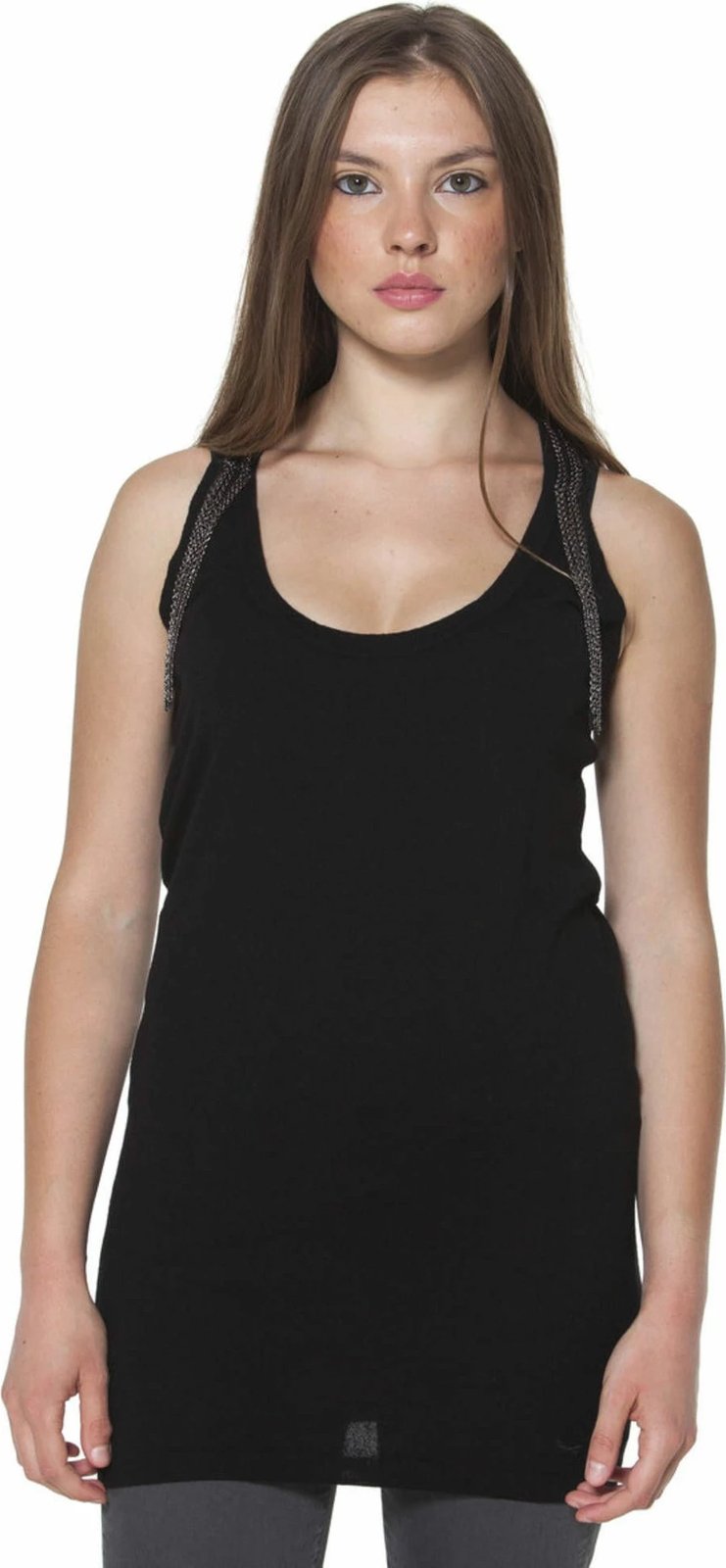 Maicë për femra FRED PERRY, e zezë