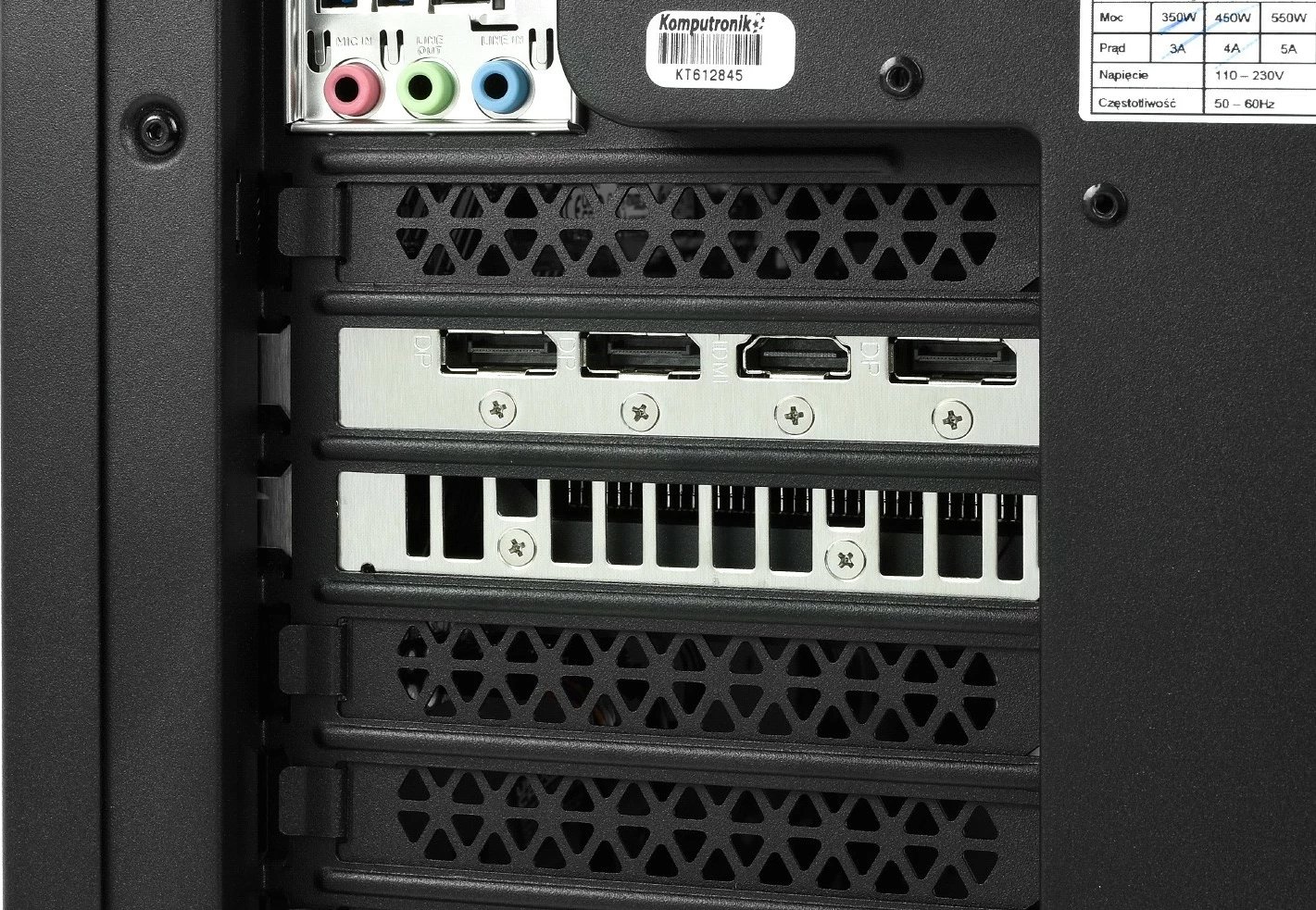 Kompjuter Komputronik Infinity R550 [AX06], AMD Ryzen 5 5600X, RAM 16GB, SSD 1TB, HDD 2TB, i zi