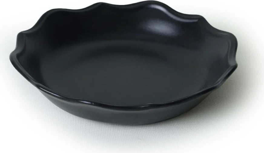 Set enësh për drekë, qeramikë, 24 copë, ngjyrë e zezë mat, Hermia Concept, X0001517500000000000000000