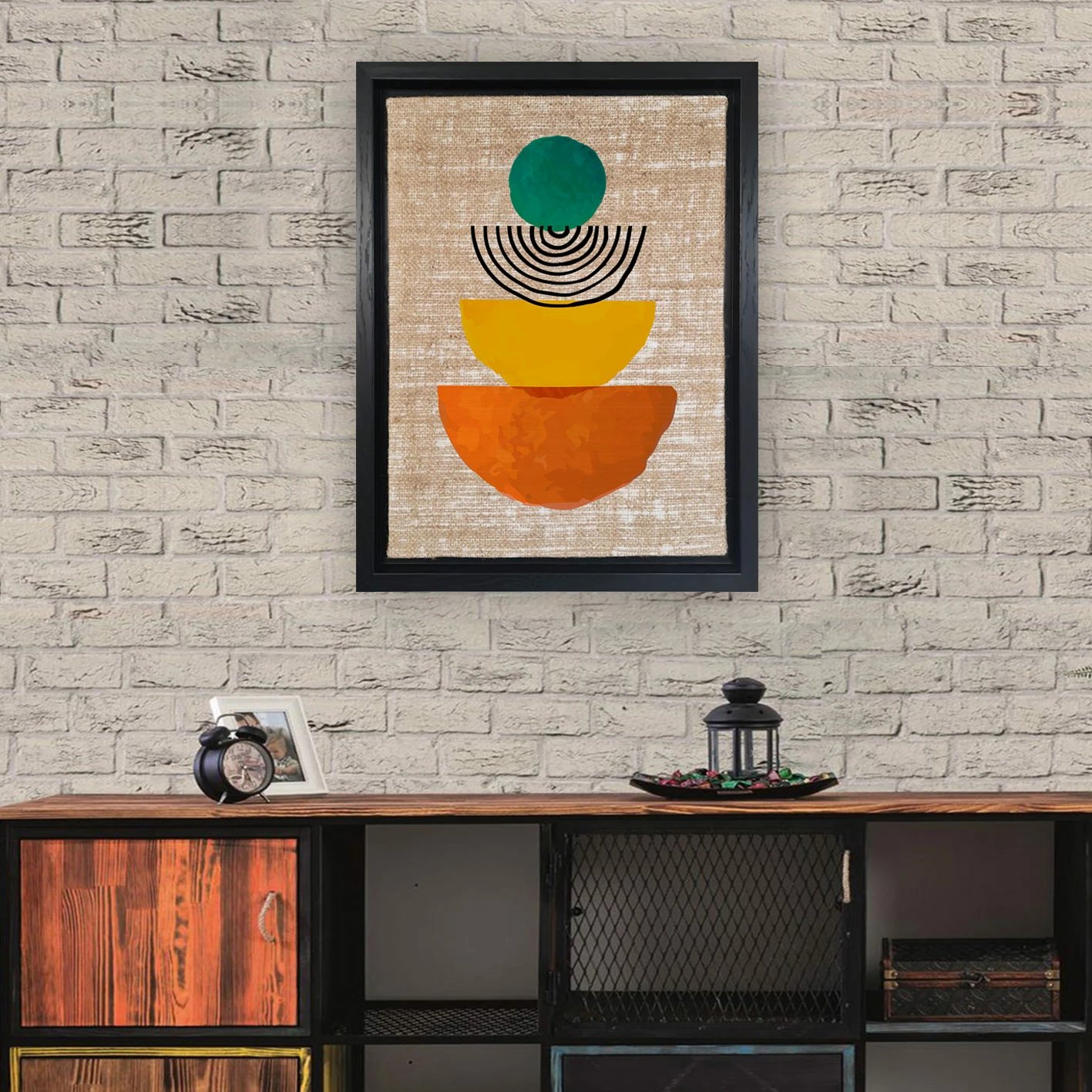 Pikturë dekorative në kanavacë, shumëngjyrëshe, Wallity LSJ319906281922, 36x46cm