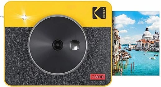 Printer portativ Kodak mini shot 3 Era, 3x3, aksesore KIT me (60 faqe), i verdhë