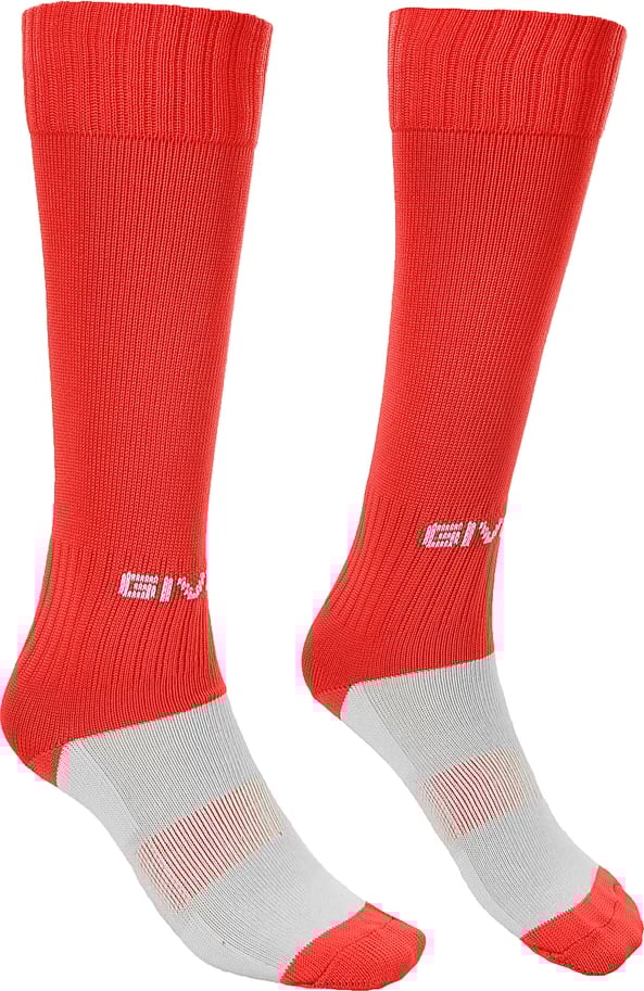 Çorape futbolli Givova unisex, të kuqe