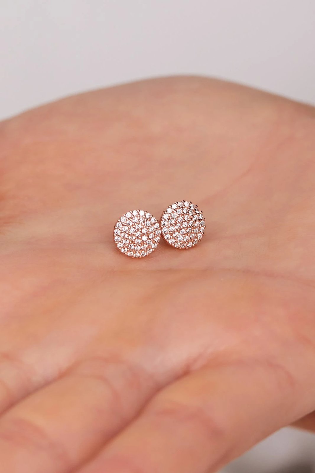 Vathë argjendi Elika, ngjyrë rozë, ELKAB92272R