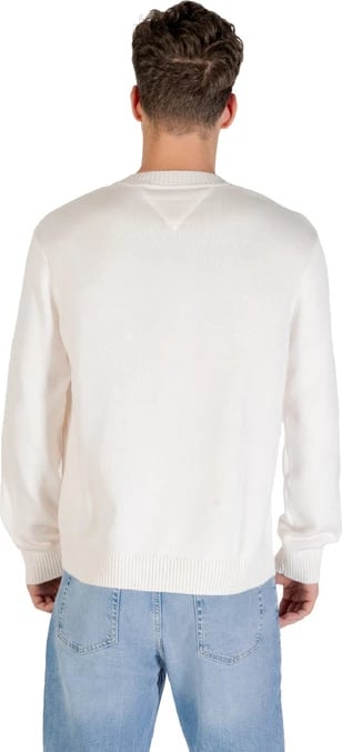 Xhemper për meshkuj Tommy Hilfiger Jeans, i bardhë