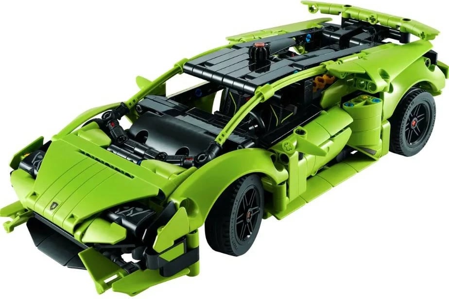 Set ndërtimi LEGO Technic 42161 Lamborghini Huracán Tecnica, 806 pjesë, Jeshile