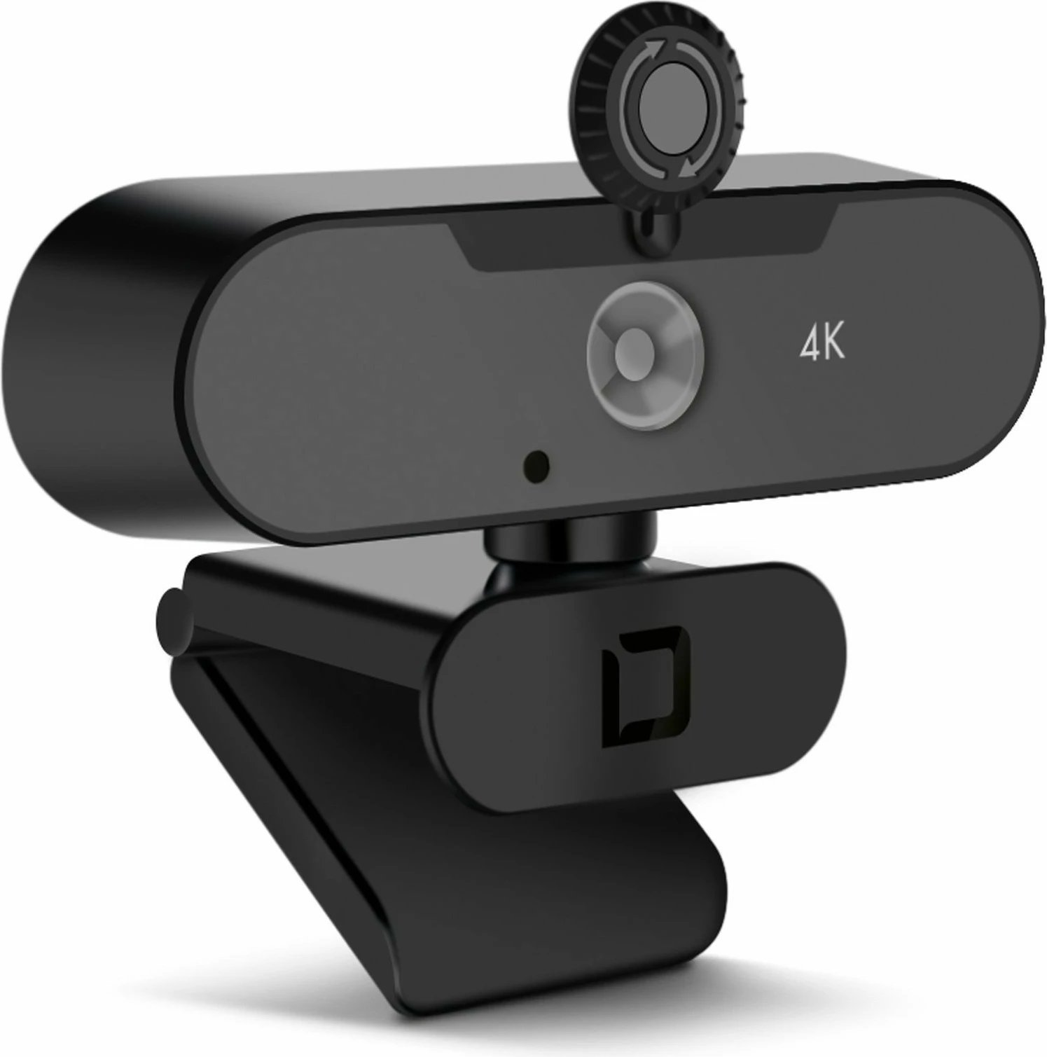Webcam DICOTA PRO Plus 4K, USB, auto fokus, mikrofon, e zezë