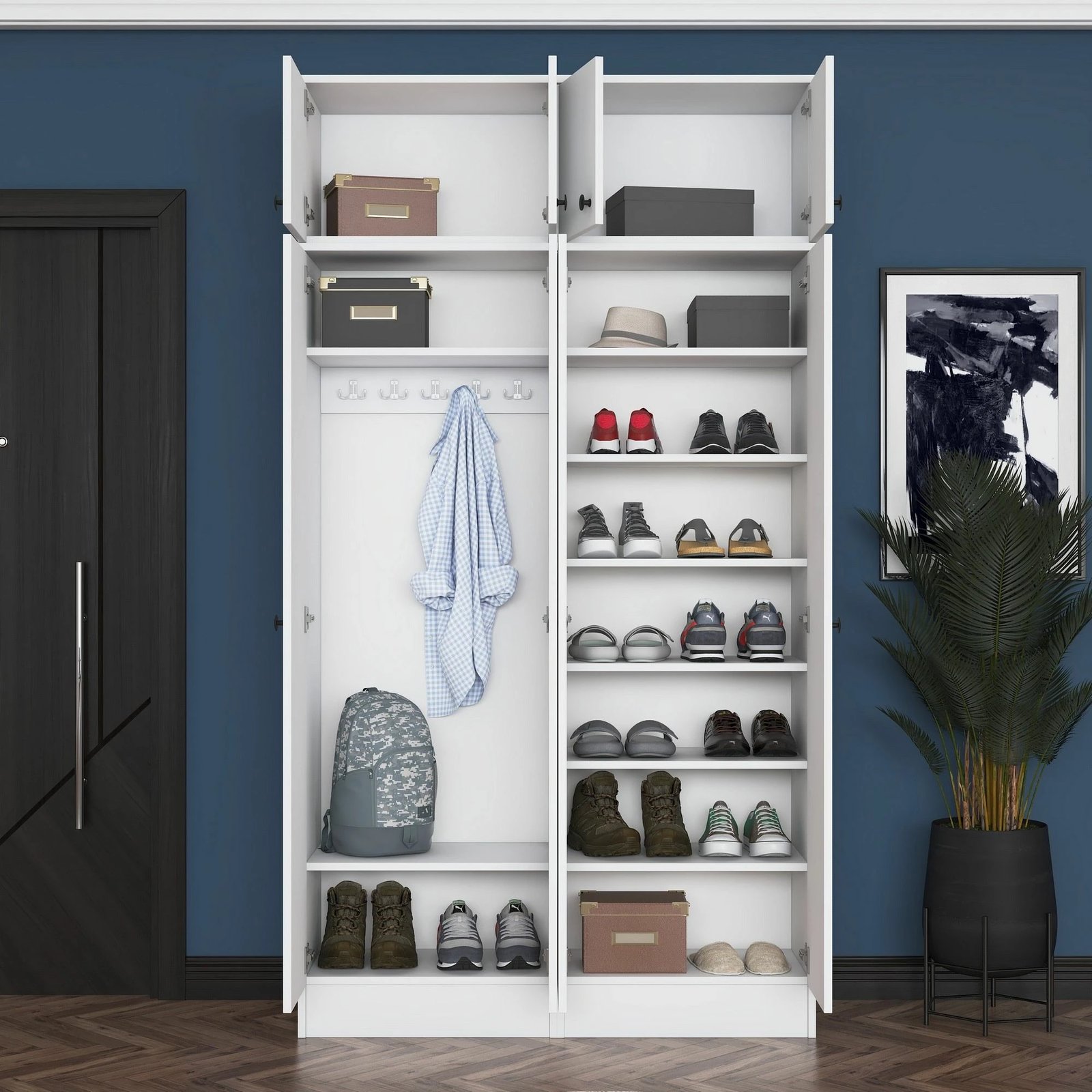 Stendë korridori Skye Decor, e bardhë, EA146 - 3882